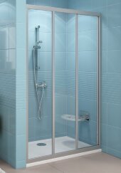 Душевая дверь раздвижная Ravak Supernova ASDP3-100 белый+перл Душевая дверь раздвижная Ravak Supernova ASDP3-100 белый+перл