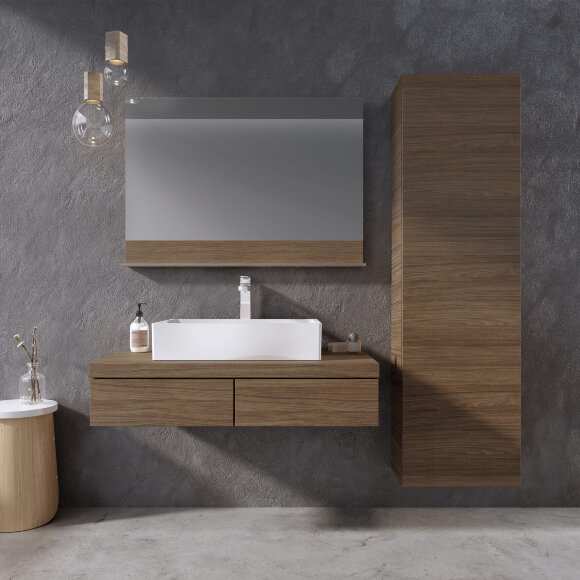 Шкаф боковой Ravak SB Formy 460 орех