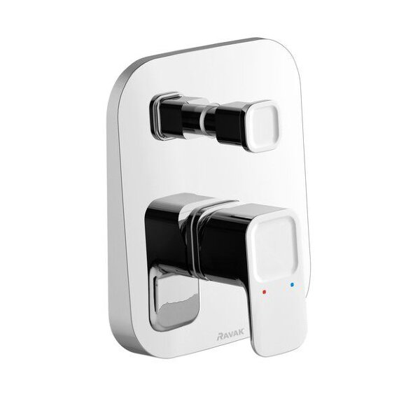 Смеситель скрытого монтажа Ravak 10°  TD 061.00 с переключателем