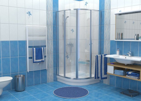 Душевой уголок полукруглый Ravak Supernova SKCP4-90 белый+транспарент