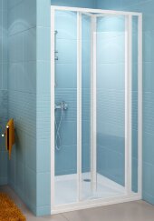 Душевая дверь Ravak складывающиеся Supernova SDZ3-90 белый+перл Душевая дверь Ravak складывающиеся Supernova SDZ3-90 белый+перл