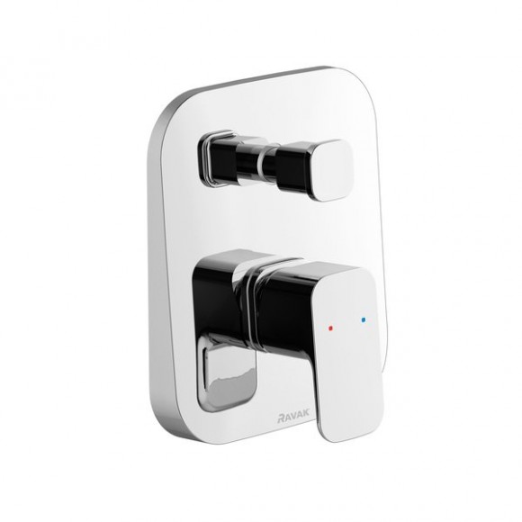 Смеситель скрытого монтажа Ravak 10° Free -TD F 061.00 с переключателем Смеситель скрытого монтажа Ravak 10° Free -TD F 061.00 с переключателем