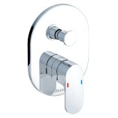 Смеситель скрытого монтажа Ravak Chrome CR 065.00 с переключателем для R-box Смеситель скрытого монтажа Ravak Chrome CR 065.00 с переключателем для R-box