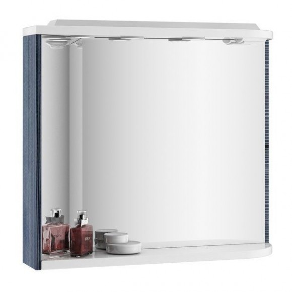 Зеркало Ravak Rosa с полкой M 780 L белый/белый