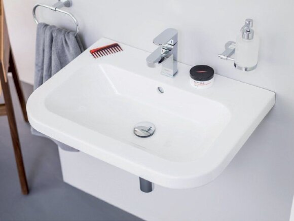 Смеситель для умывальника Ravak Chrome CR 011.00 с донным клапаном