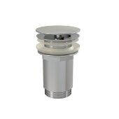 Слив для умывальника "Хром" без закрытия стока