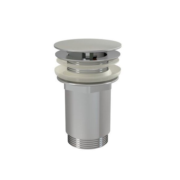 Слив для умывальника "Хром" без закрытия стока