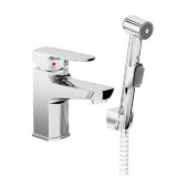 Смеситель для умывальника Ravak с гигиеническим душем и настенным держателем Ravak BM 011.00 Смеситель для умывальника Ravak с гигиеническим душем и настенным держателем Ravak BM 011.00