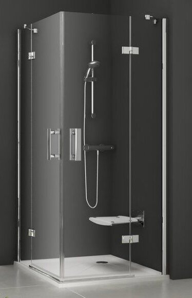 Душевой уголок прямоугольный Ravak SmartLine SMSRV4-90 хром+транспарент