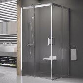 Душевой уголок прямоугольный Ravak Matrix MSRV4-90 белый+транспарент Душевой уголок прямоугольный Ravak Matrix MSRV4-90 белый+транспарент