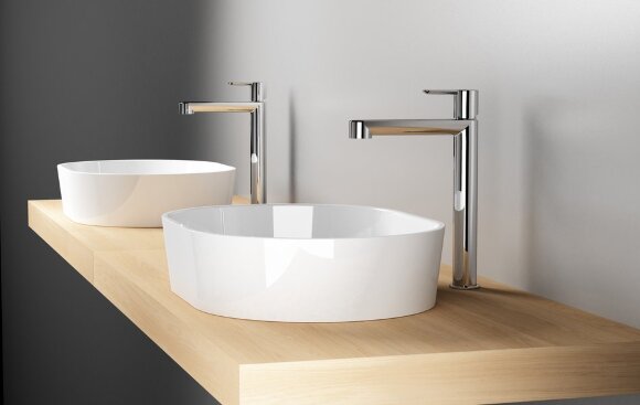 Смеситель для умывальника Ravak Puri PU 015.00 высокий