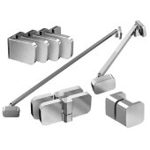 Комплект крепления Ravak B SET BSDPS 110x80 хром правый