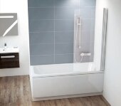 Шторка для ванны Ravak CVS1 80 сатин правая Шторка для ванны Ravak CVS1 80 сатин правая