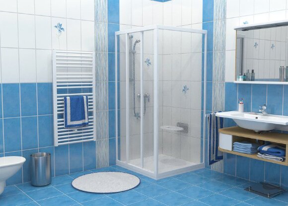 Неподвижная стенка Ravak Supernova APSS-75 белый+грейп