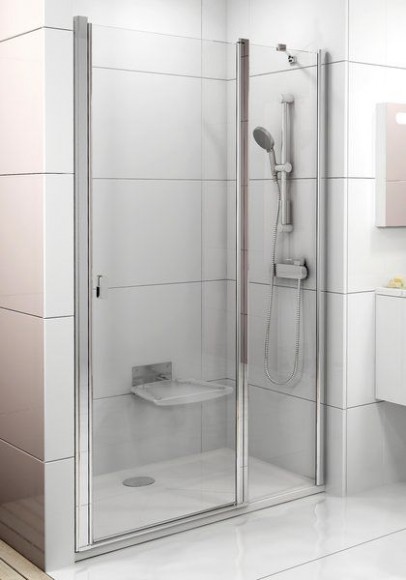 Душевая дверь Ravak Chrome CSD2-120 блестящий+транспарент