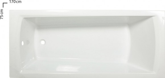 Акриловая ванна Ravak Domino Plus 170x75 Акриловая ванна Ravak Domino Plus 170x75