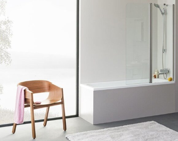 Смеситель для ванны Ravak Chrome CR 022.00/150 с поворотным изливом