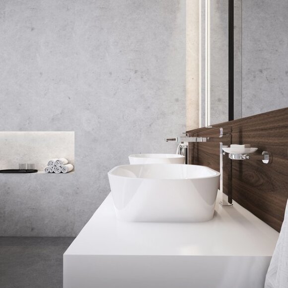 Умывальник Ravak SOLO 580 белый со скрытым переливом