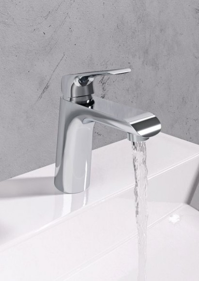 Смеситель для умывальника Ravak Flat FL 014.00 без донного клапана