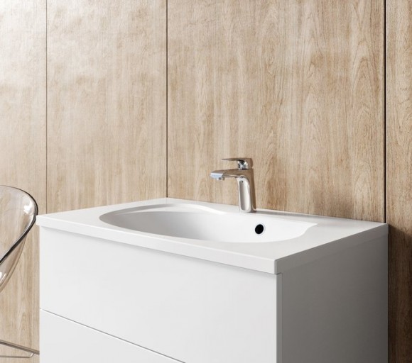 Смеситель для умывальника Ravak Flat FL 014.00 без донного клапана