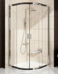 Душевой уголок полукруглый Ravak Blix BLCP4-90 сатин+транспарент Душевой уголок полукруглый Ravak Blix BLCP4-90 сатин+транспарент