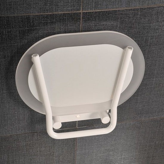 Универсальное сиденье для душа Ravak Chrome прозрачный/белый