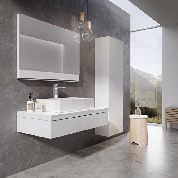 Шкаф боковой Ravak SB Formy 460 белый