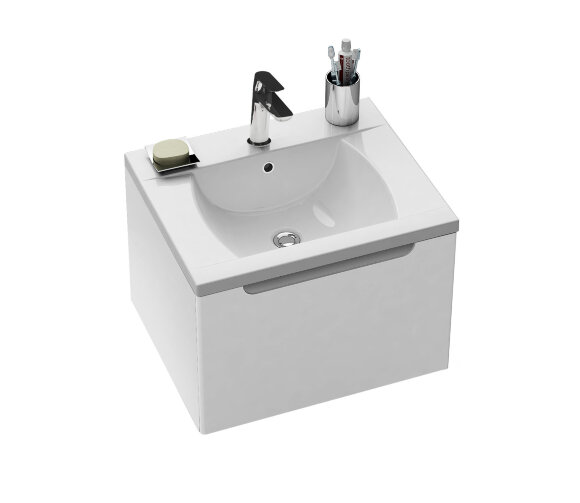 Тумба под умывальник Ravak SD 600 Classic белый/белый