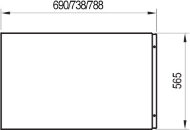 Панель боковая для ванны Ravak универсальная 70 Панель боковая для ванны Ravak универсальная 70