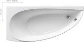 Акриловая ванна Avocado Ravak 160 x 75 L