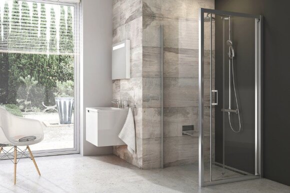 Неподвижная стенка Ravak Blix BLPSZ-80 блестящий + транспарент