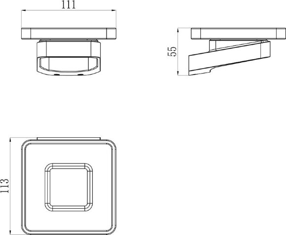 Держатель с мыльницей TD 200.00