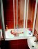 Шторка для ванны Ravak AVDP3-150 сатин+транспарент