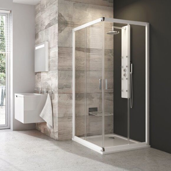 Душевой уголок Ravak Blix BLRV2-80 блестящий