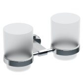 Двойной держатель с двумя стаканами Chrome CR 220.00 Двойной держатель с двумя стаканами Chrome CR 220.00