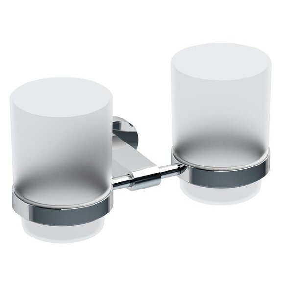 Двойной держатель с двумя стаканами Chrome CR 220.00
