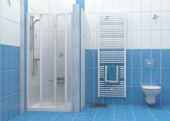 Душевая дверь Ravak складывающиеся Supernova SDZ3-80 белый+перл