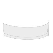 Передняя панель Ravak A для ванны Ravak Avocado P 150