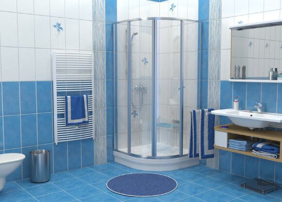 Душевой уголок полукруглый Ravak Supernova SKCP4-80 сатин+перл